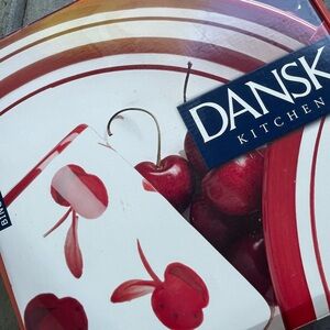Dansk Cherry Motif Kitchen Collection